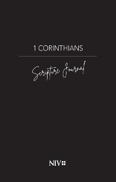 1 Corinthians NIV Scripture Journal