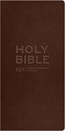 NIV Diary Chocolate Bonded Leather Bible