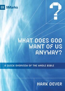 What Does God Want of Us Anyway?: A Quick Overview of the Whole Bible (9Marks)
