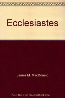 Ecclesiastes (Used Copy)