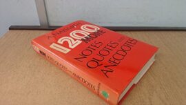 1200 More Notes, Quotes and Anecdotes (Used Copy)