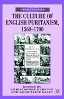 The Culture of English Puritanism 1560-1700 (Used Copy)