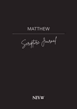 NIV Scripture Journal – Matthew