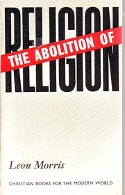 The Abolition of Religion (Used Copy)