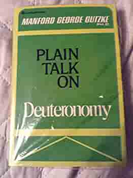 Plain Talk on Deuteronomy (Used Copy)
