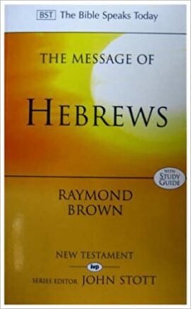 The Message of Hebrews: Christ Above All (The Bible Speaks Today) Used Copy