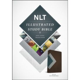 Illustrated Study Bible NLT, TuTone (LeatherLike, Teal/Chocolate)