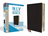 NIV, Thinline Bible, Bonded Leather, Black, Red Letter, Comfort Print (Used Copy)