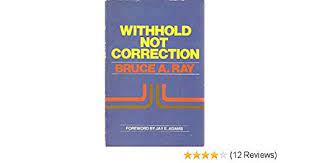 Withhold Not Correction (Used Copy)