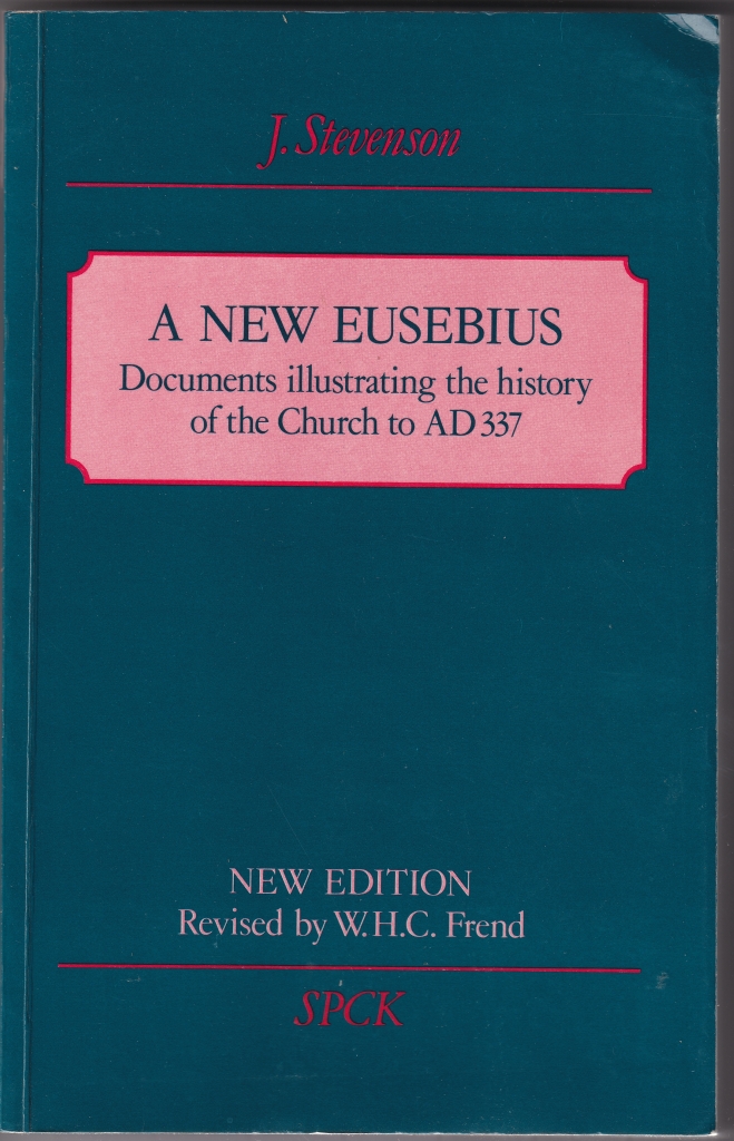 A New Eusebius (SPCK Church History) Used Copy