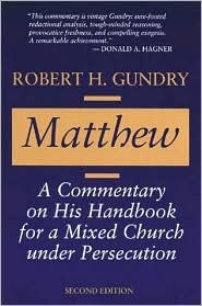 Matthew: A Commentary on His Handbook for a Mixed Church under Persecution (Used Copy)ION: