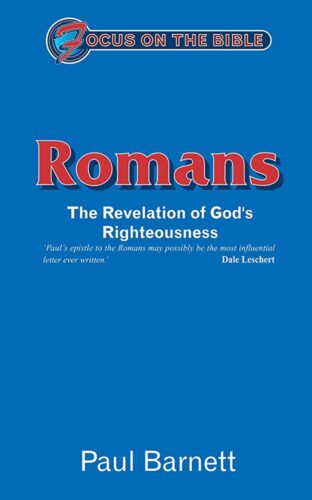 Romans: The Revelation of God’s Righteousness (Used Copy)