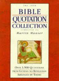 Bible Quotation Collection (Used Copy)