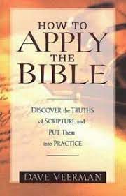 How to apply the Bible (Used Copy)