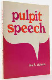 Pulpit Speech (Used Copy)