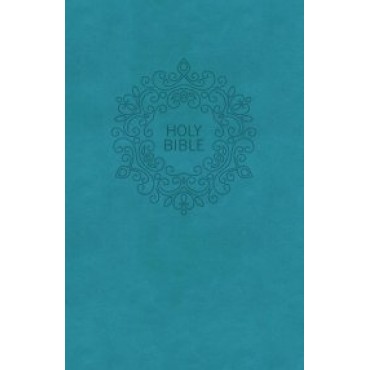 NKJV, Value Thinline Bible, Large Print, Leathersoft, Blue, Red Letter, Comfort Print: Holy Bible, New King James Version