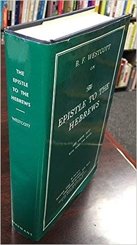 The Epistle to the Hebrews (Used Copy)