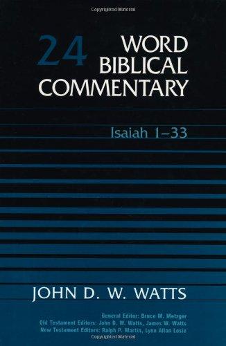 WBC Isaiah 1-33 (Used Copy)