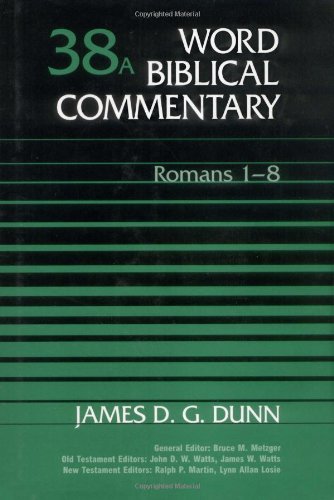 Word Biblical Commentary Romans Vol 1 (Used Copy)