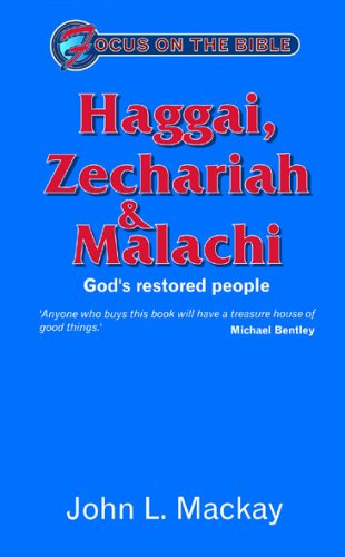 Haggi, Zechariah and Malachi (Christian Focus)Used Copy