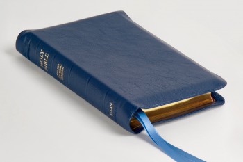 ALLAN ESV Classic Reference Bible Blue Goatskin