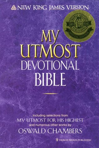 My Utmost Devotional Bible New King James Version (Used Copy)