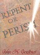 Repent or Perish (Used Copy)