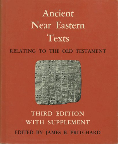 Ancient Near Eastern Texts Relating to the Old Testament with Supplement (Used Copy)