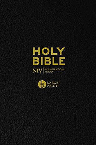 NIV Larger Print Leather Bible