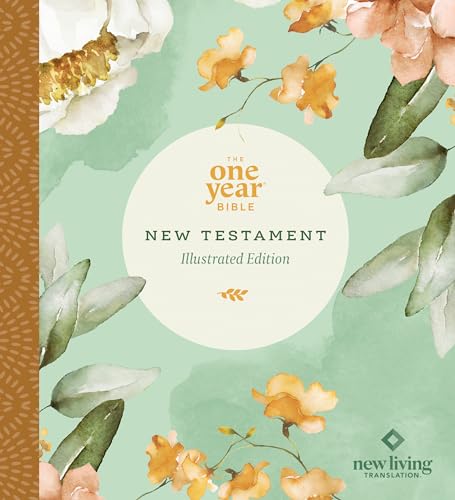 The One Year Bible New Testament: NLT (Softcover, Floral Paradise)