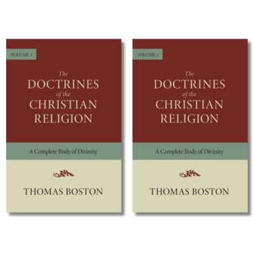 The Doctrines of the Christian Religion 2 Volumes