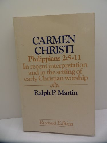 Carmen Christi – Philippians 2:5-11 (Used Copy)