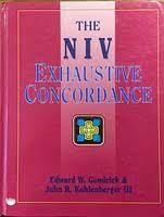 The NIV Exhaustive Concordance (Used Copy)