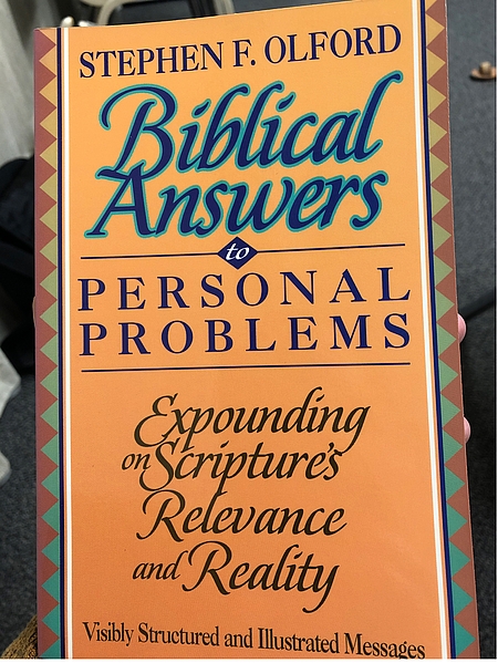 Biblical Answers to Personal Problems: Expounding on Scripture’s Relevance and Reality (Stephen F. Olford biblical preaching library) (Used Copy)