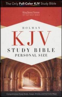 KJV Study Bible Personal Size, Hardcover