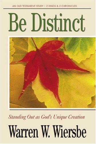 Be Distinct – standing out as God’s unique creation