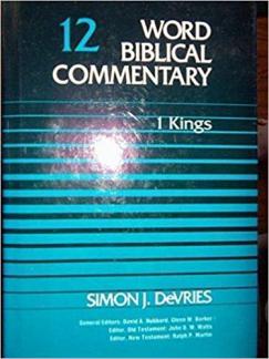 Word Biblical Commentary – 1 Kings