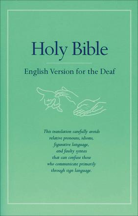 Holy Bible: English Version for the Deaf