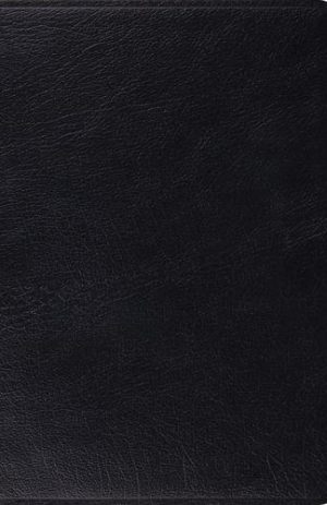 ESV Study Bible Premium Calfskin Leather Black