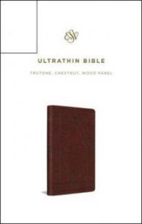 ESV Ultrathin Bible Chestnut