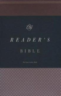 ESV Reader’s Bible Top Grain Leather Black