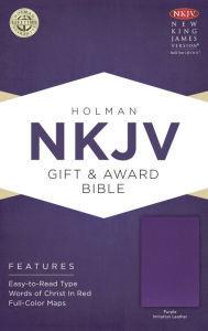 NKJV Gift & Award Bible Purple