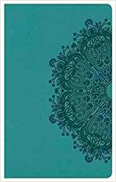 KJV Compact Ultra Thin Bible Teal LeatherTouch