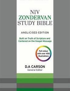 NIV Zondervan Study Bible Anglised Edition Leather