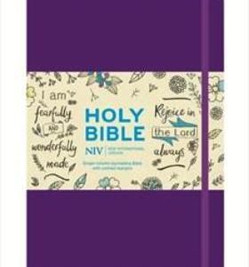 NIV Purple Single – Column Journallng Bible Anglicised
