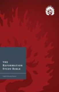 ESV Reformation Study Bible Hardback Crimson