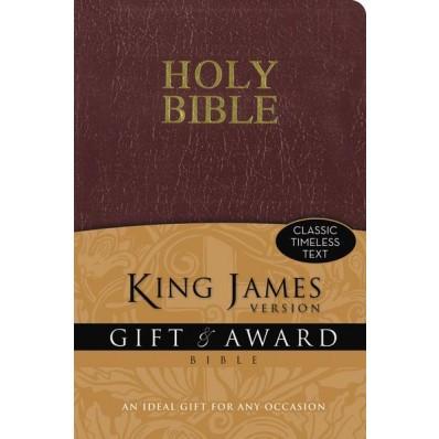 KJV Brown Gift & Award Bible