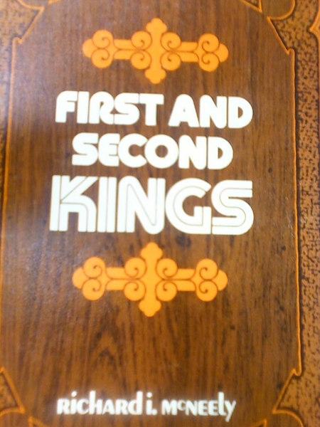 First and Second Kings (Used Copy)