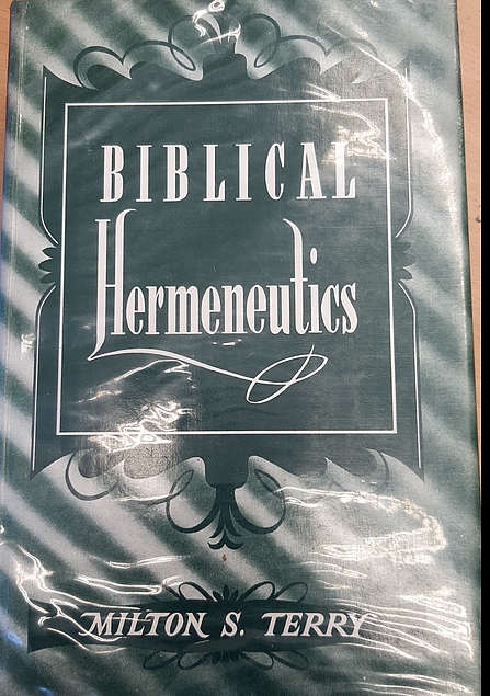 Biblical Hermeneutics – A Treatise on the Interpretation of the Old and New Testaments (Used Copy)