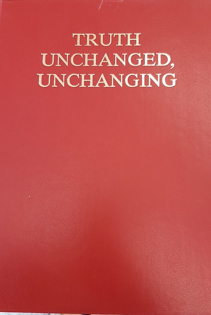 Truth Unchanged, Unchanging: A Selection of Articles from the Bible League Quarterly 1912-82 (Used Copy)